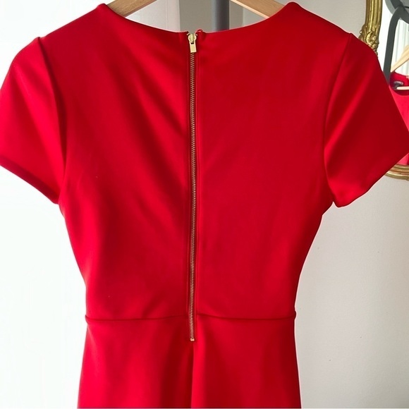 EXPRESS Cut Out Mini Cocktail Dress -‎ Red - Picture 5 of 7